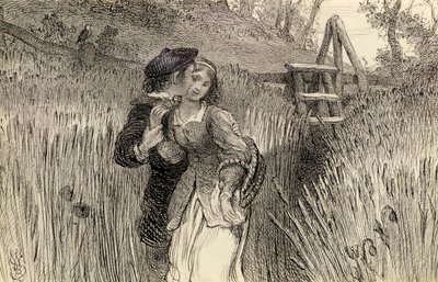 Passando attraverso la segale, 1870 da William Bell Scott